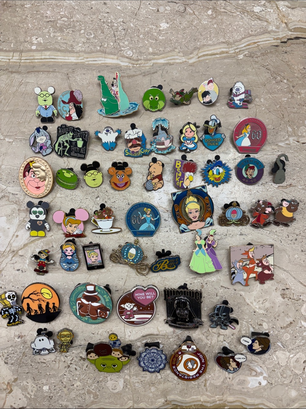 Disney Assorted Collectible Pins - pin trading